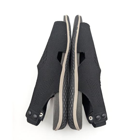 David Tate Mission Slingback Sandal Open Toe Women's Black Size US10.5M EU41 - Picture 6 of 11